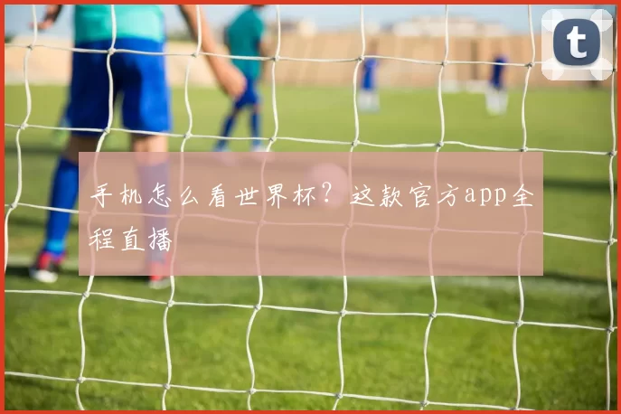 手机怎么看世界杯?这款官方app全程直播