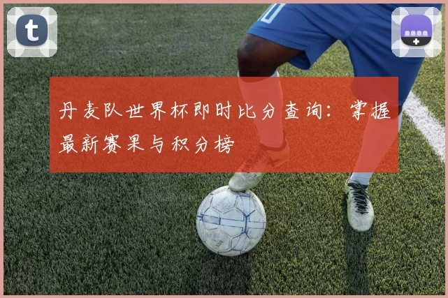 丹麦队世界杯即时比分查询:掌握最新赛果与积分榜